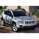 Пороги Подножки для Jeep Compass 2010-2013-2015 стиль "Premium"