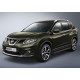 Пороги Подножки для Nissan Qashqai 2013-/ X-Trail 2015-2019/ Renault Koleos 2017- стиль "Black"