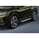 Пороги Подножки для Nissan Qashqai 2013-/ X-Trail 2015-2019/ Renault Koleos 2017- стиль "Bmw-Style"