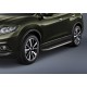 Пороги Подножки для Nissan Qashqai 2013-/ X-Trail 2015-2019/ Renault Koleos 2017- стиль "Premium"