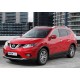 Пороги Подножки для Nissan Qashqai 2013-/ X-Trail 2015-2019/ Renault Koleos 2017- стиль "Premium-Black"