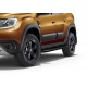 Пороги Подножки для Nissan Terrano 2014-/ Renault Arkana 2019-/ Duster 2011-/ Kaptur 2020- стиль "Black"