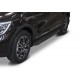 Пороги Подножки для Nissan Terrano 2014-/ Renault Arkana 2019-/ Duster 2011-/ Kaptur 2020- стиль "Black"