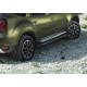 Пороги Подножки для Nissan Terrano 2014-/ Renault Arkana 2019-/ Duster 2011-/ Kaptur 2020- стиль "Black"