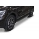 Пороги Подножки для Nissan Terrano 2014-/ Renault Arkana 2019-/ Duster 2011-/ Kaptur 2020- стиль "Premium-Black"