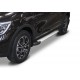 Пороги Подножки для Nissan Terrano 2014-/ Renault Arkana 2019-/ Duster 2011-/ Kaptur 2020- стиль "Silver"