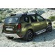 Пороги Подножки для Nissan Terrano 2014-/ Renault Arkana 2019-/ Duster 2011-/ Kaptur 2020- стиль "Silver"