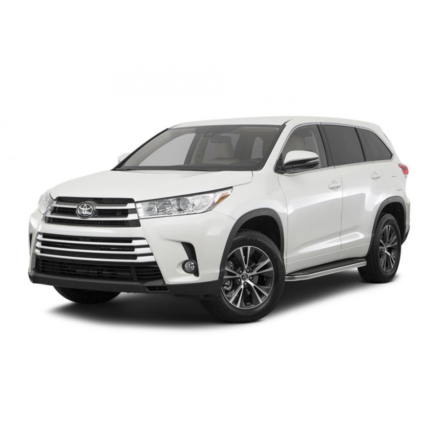 Пороги Подножки Toyota Highlander 2014-2017-2020 стиль 