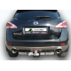 Фаркоп для NISSAN MURANO (Z51) 2010-2015 (С НЕРЖАВЕЮЩЕЙ ПЛАСТИНОЙ) + электрика