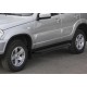 Пороги Подножки для Chevrolet Niva 2002-2009- стиль "Premium-Black"