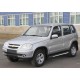 Пороги Подножки для Chevrolet Niva 2002-2009- стиль "Premium"