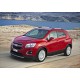 Пороги Подножки для Chevrolet Tracker 2013-/ Opel Mokka 2012-2016 стиль "Premium"