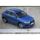 Пороги Подножки для Audi Q3 2011-2014-2018 стиль "Premium-Black"