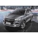 Пороги Подножки для Chery Tiggo 4 2019- стиль "Premium-Black"