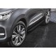 Пороги Подножки для Chery Tiggo 4 2019- стиль "Premium-Black"