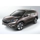 Пороги Подножки для Honda CR-V 2012-2016 стиль "Premium-Black"