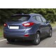 Пороги Подножки для Hyundai IX35/ Kia Sportage 2010-2013-2015 стиль "Premium-Black"