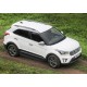 Пороги Подножки для Hyundai Creta 2016-2021 стиль "Premium-Black"