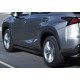 Пороги Подножки для Lexus NX 2014-2017 стиль "Premium-Black"