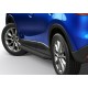 Пороги Подножки для Mazda CX-5 2011-2015-2017 стиль "Premium-Black"