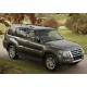 Пороги Подножки для Mitsubishi Pajero IV 2006-2011-2014- стиль "Premium-Black"