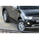 Пороги Подножки для Mitsubishi Pajero Sport 2008-2013-2016 стиль "Premium-Black"