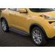 Пороги Подножки для Nissan Juke 4WD 2010-2014-2016 стиль "Premium-Black"