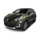 Пороги Подножки для Renault Kaptur 2016-2020 стиль "Premium-Black"