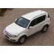 Пороги Подножки для Ssang Yong Rexton 2007-2012-2016 стиль "Premium-Black"