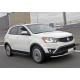 Пороги Подножки для Ssang Yong Actyon 2010-2013- стиль "Premium-Black"