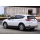 Пороги Подножки для Toyota Rav 4 2013-2019 стиль "Premium-Black"