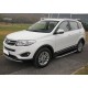 Пороги Подножки для Chery Tiggo 5 2014-2016- стиль "Premium"