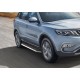 Пороги Подножки для Geely Atlas 2018- стиль "Premium"