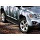 Пороги Подножки для Jeep Compass 2010-2013-2015 стиль "Premium"