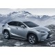 Пороги Подножки для Lexus NX 2014-2017 стиль "Premium"