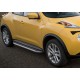 Пороги Подножки для Nissan Juke 4WD 2010-2014-2016 стиль "Premium"