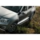 Пороги Подножки для Nissan Terrano 2014-/ Renault Arkana 2019-/ Duster 2011-/ Kaptur 2020- стиль "Premium"