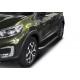 Пороги Подножки для Renault Kaptur 2016-2020 стиль "Premium"