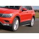 Пороги Подножки для Volkswagen Tiguan 2020- стиль "Premium"