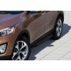 Пороги Подножки для Kia Sorento Prime 2015-2017 стиль "Premium-Black"