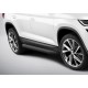 Пороги Подножки для Skoda Kodiaq 2017- стиль "Premium-Black"