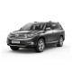 Пороги Подножки для Toyota Highlander 2007-2010-2014 стиль "Premium-Black"