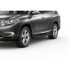 Пороги Подножки для Toyota Highlander 2007-2010-2014 стиль "Premium-Black"