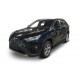 Пороги Подножки для Toyota Rav4 2019- стиль "Premium-Black"