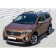 Пороги Подножки для Kia Sorento Prime 2015-2017 стиль "Premium"