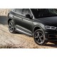 Пороги Подножки для Audi Q5 2017- стиль "Premium-Black"