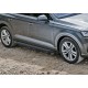 Пороги Подножки для Audi Q7 2015- стиль "Premium-Black"