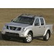 Пороги Подножки для Nissan Navara 2005-2010-2015 стиль "Premium-Black"