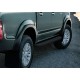 Пороги Подножки для Toyota Hilux 2005-2011-2015 стиль "Premium-Black"