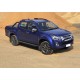 Пороги Подножки для Isuzu D-MAX 2016-2021 стиль "Premium-Black"